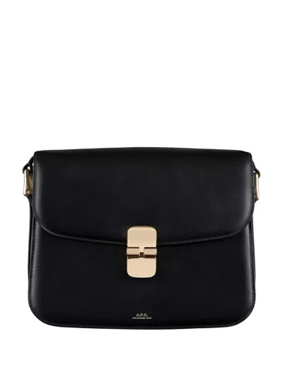 A.p.c. Grace Shoulder Bag In White