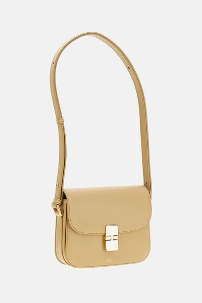 Apc Grace Small Bag In Nude