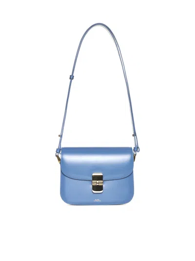Apc Grace Small Bag In Ocean