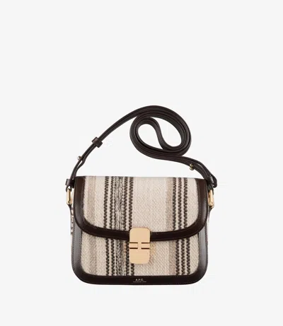 Apc Grace Small Bag One Size Dark Chestnut Brown
