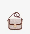 Apc A.p.c. Sac Grace Small Shoulder Bag In Hazelnut / Ecru