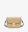 Apc Small Sac Grace Raffia Bag In Tbk - Beige/black