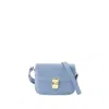 Apc Grace Logo Printed Small Shoulder Bag In Blue