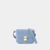 Apc Grace Logo Printed Small Shoulder Bag In Blue