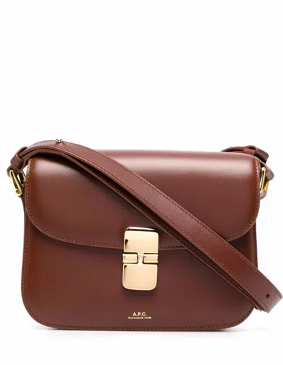 A.p.c. Grace Small In Brown