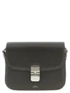Apc Small Grace Shoulder Bag With Adjustable Strap In Gray