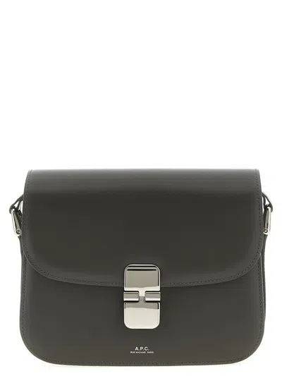 Apc A.p.c. 'grace Small' Shoulder Bag In Gray