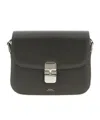 Apc Small Grace Shoulder Bag With Adjustable Strap In Gray
