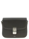 Apc Small Grace Shoulder Bag With Adjustable Strap In Gray