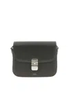 Apc Small Grace Shoulder Bag With Adjustable Strap In Gray
