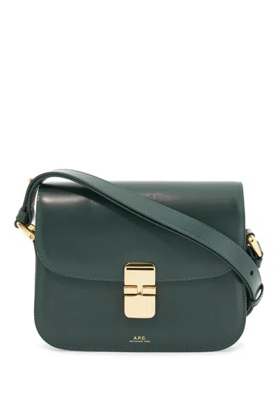 Apc Grace Small Shoulder Bag In Green