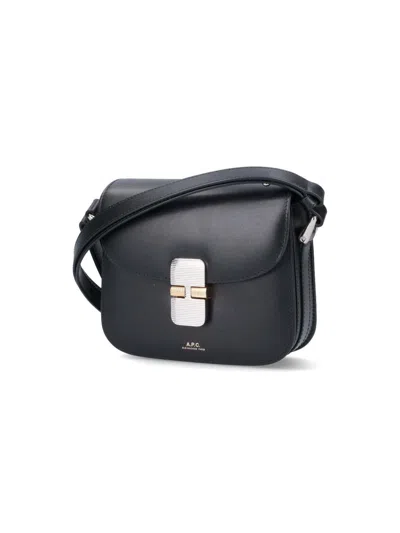 Apc Grace Small Shoulder Bag In Lzz Black