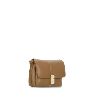 Apc A.p.c. Grace Soft Bag In Brown