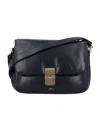 Apc Rectangular Shoulder Bag Gold-tone Hardware In Black