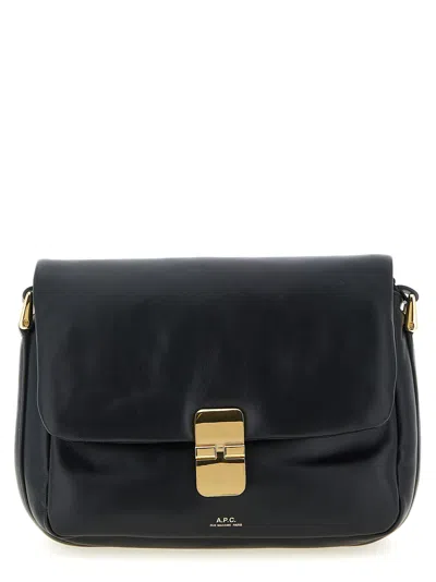 Apc Grace Soft Small Crossbody Bag In Black