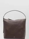 Apc Grained Leather Shoulder Bag With Adjustable Strap
