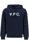 Apc Hooded Sweatshirt Grand V In Blue