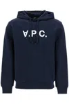 Apc Hooded Sweatshirt Grand V In Blue