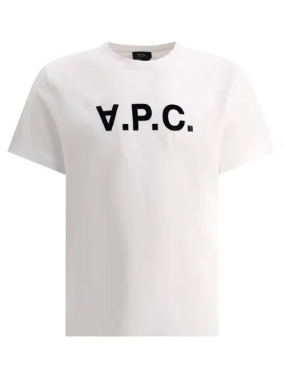 Apc A.p.c. "grand Vpc" T-shirt In White