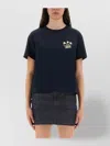 Apc A.p.c. Body Disco Crewneck T-shirt In Blue