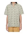 Apc Graphic-print Cotton Shirt In White