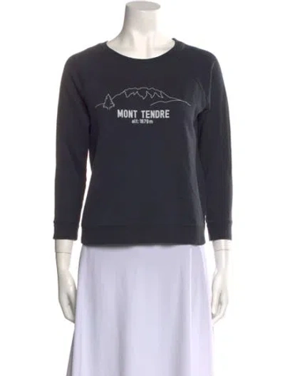 Pre-owned Apc Graphic Print Crew Neck Sweatshirt In Multi