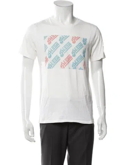 Pre-owned Apc Graphic Print Crew Neck T-shirt In White