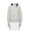 Apc Gray Alma Turtleneck In White