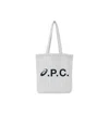 Apc Gray Asics Edition Lou Tote In White