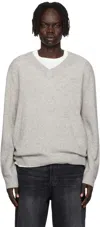 Apc Gray Dany Sweater In Gray