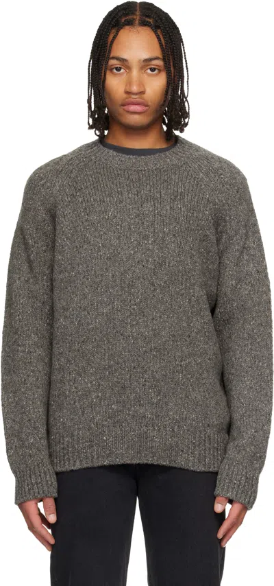 Apc Gray Harris Sweater