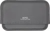 Apc Gray Magna Carta Card Holder In Black