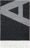 Apc . Mens Black Other Materials Scarf In Lzz Black