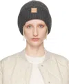 Apc Gray Michele Beanie In Plc Heath Anthracite