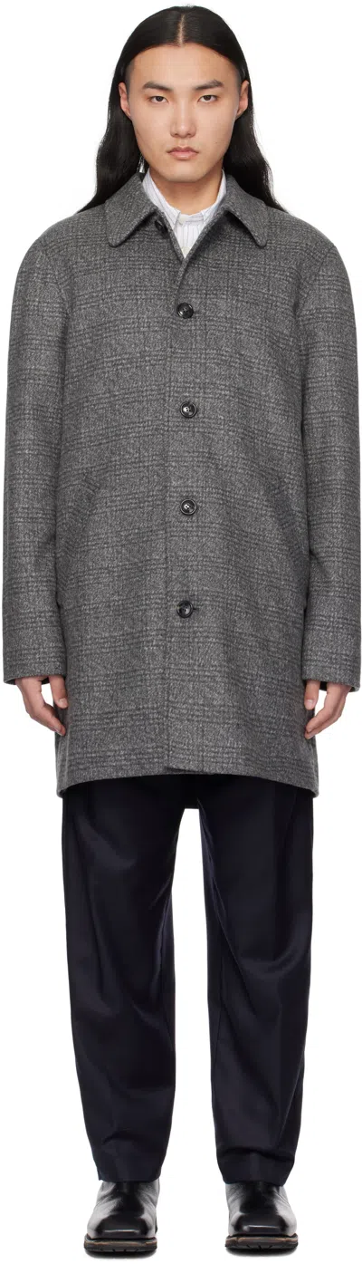 Apc Gray New Pete Mac Coat