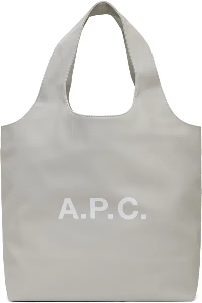 APC GRAY NINON TOTE