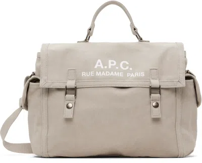 Apc Gray Recuperation Satchel