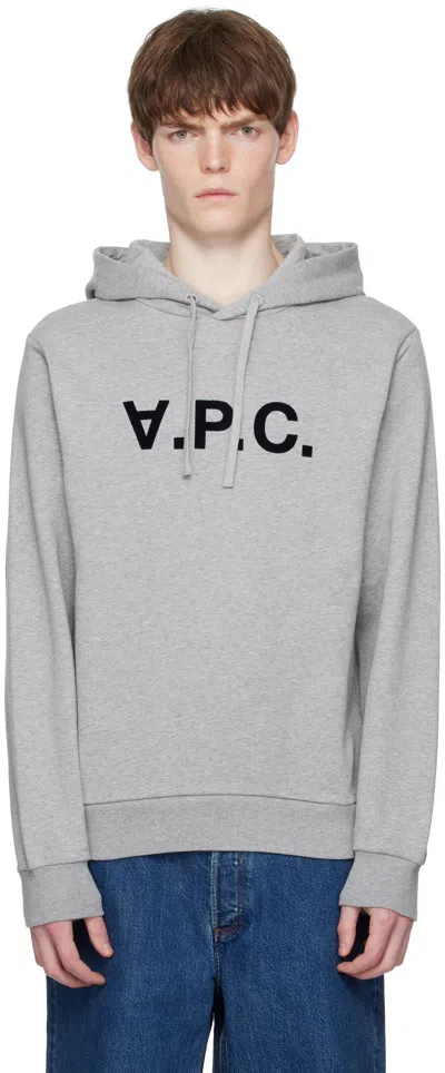 Apc Gray Standard Grand 'vpc' Hoodie