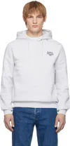 Apc A.p.c. Standard Rue Madame Cotton Hoodie In Tpn Heathered Grey