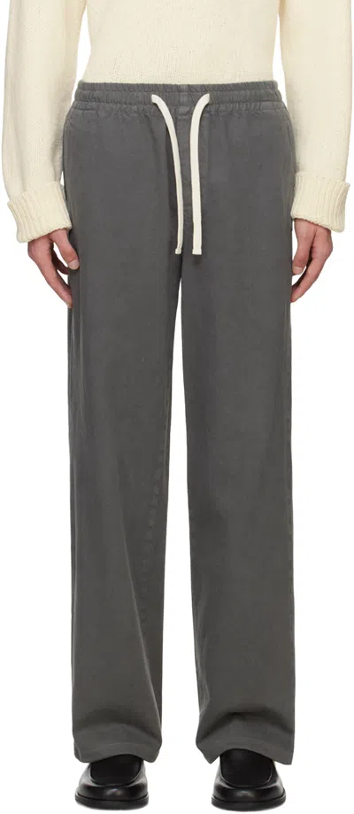Apc Gray Tame Impala Edition Duke Denim Trousers In Lad Anthracite