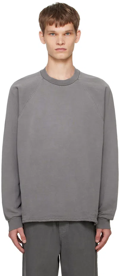 Apc Gray Tame Impala Edition Kick Out Sweatshirt In Lad Anthracite