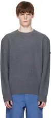 A.p.c. Gray Thomas Sweater In Gray