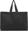 Apc Gray Trapèze Shopping Tote In Gray