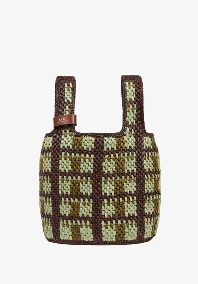 A.p.c. Green / Brown In Multi