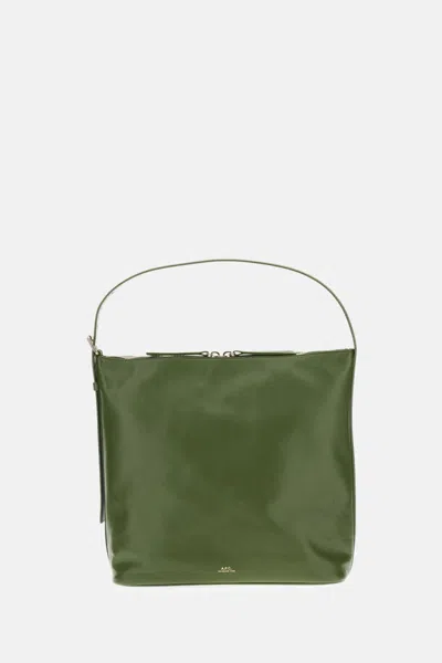 Apc Green Vera Hobo