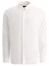 Apc A.p.c. "greg" Cotton Shirt In White
