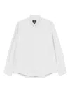 A.p.c. Mateo Button-down Collar Pinstriped Organic Cotton Shirt