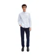 Apc Greg Shirt In Gab - Dark Red