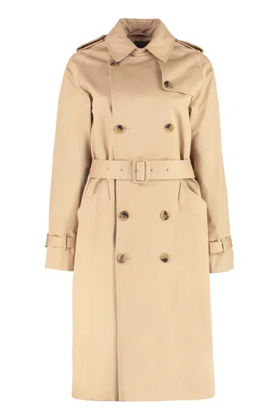 APC A.P.C. GRETA DOUBLE-BREASTED TRENCH COAT