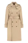 Apc A.p.c. Greta Double-breasted Trench Coat